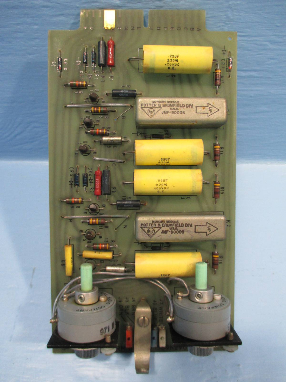 General Electric 1589K29G-700 GE Dual Alarm PC Board 1589K29G700 PLC (TK0094-1)