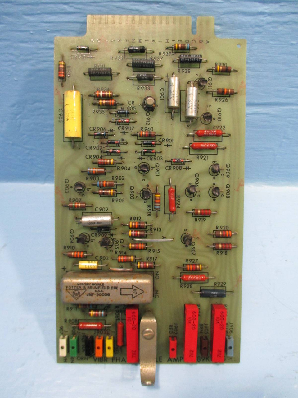 General Electric 1589K46G GE Vibration Phase Angle Amplifier PC Board PLC (TK0095-1)