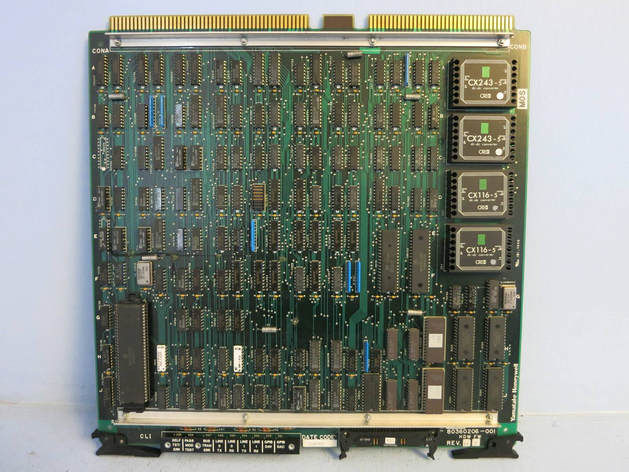 Honeywell CLI 80360206-001 HDW H FW F Computer Gateway 80360207-001-02 PLC Board (PM0189-1)