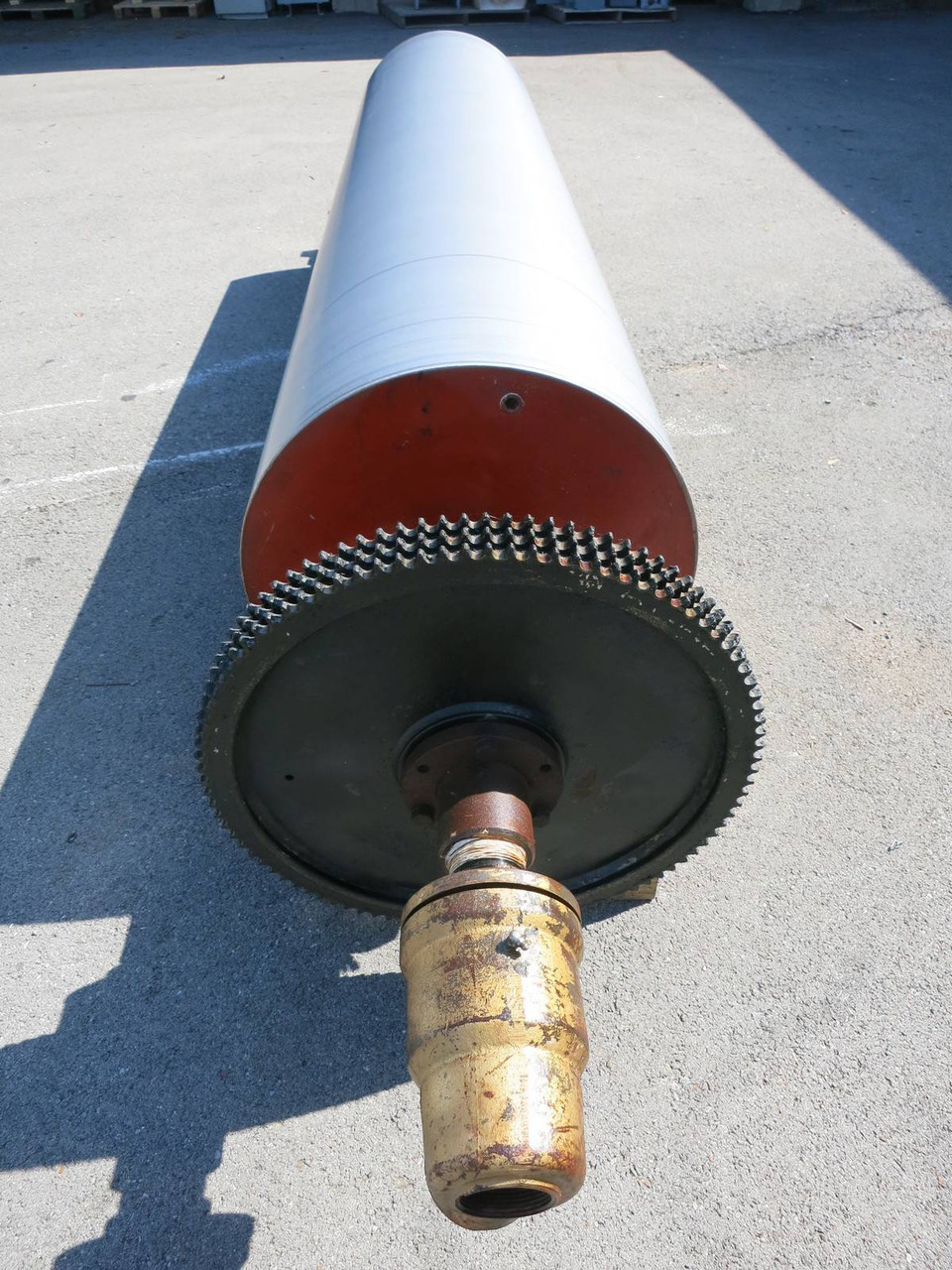 Chill Roll, Chrome Plated - Diameter:24", Roll Length:100", Shaft:136", Chromium (PM0224-1)