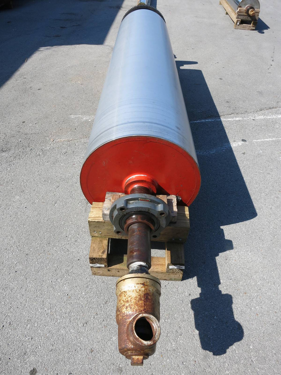 Chill Roll, Chrome Plated - Diameter:24", Roll Length:100", Shaft:136", Chromium (PM0224-1)