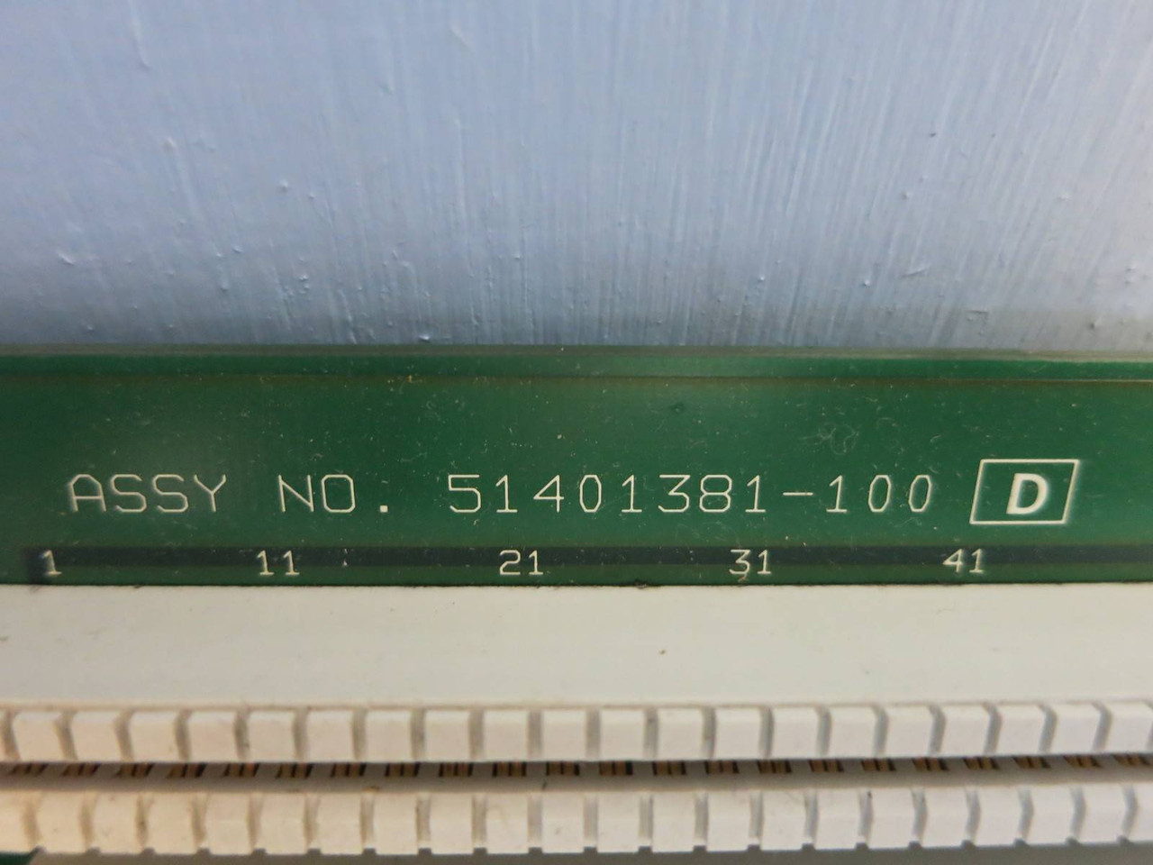 Honeywell 51401381-100 D 5 Slot Module Backpanel 51401379-100 D PLC Chassis Rack (PM0265-1)