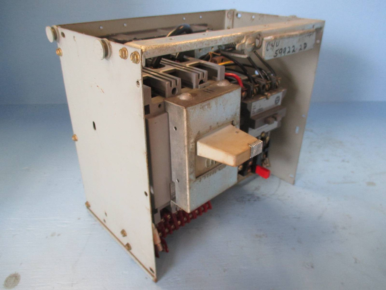 Westinghouse Type W Size 1 Starter 15A Breaker 12" Motor Control Center Bucket (TK0162-41)