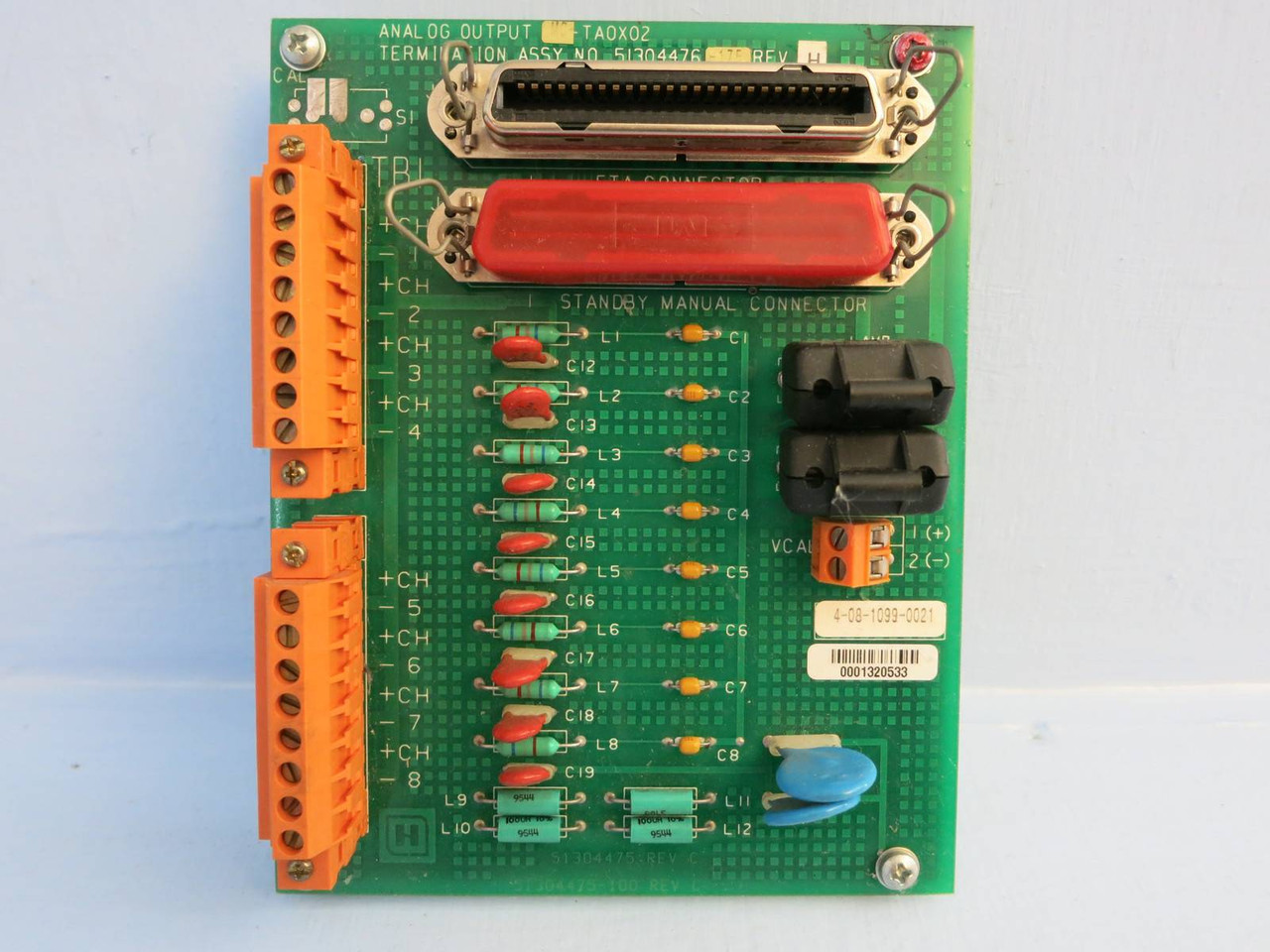 Image of Honeywell 51304476-175 Rev H Analog Output MC-TA0X02 51304475-100 Rev C PLC