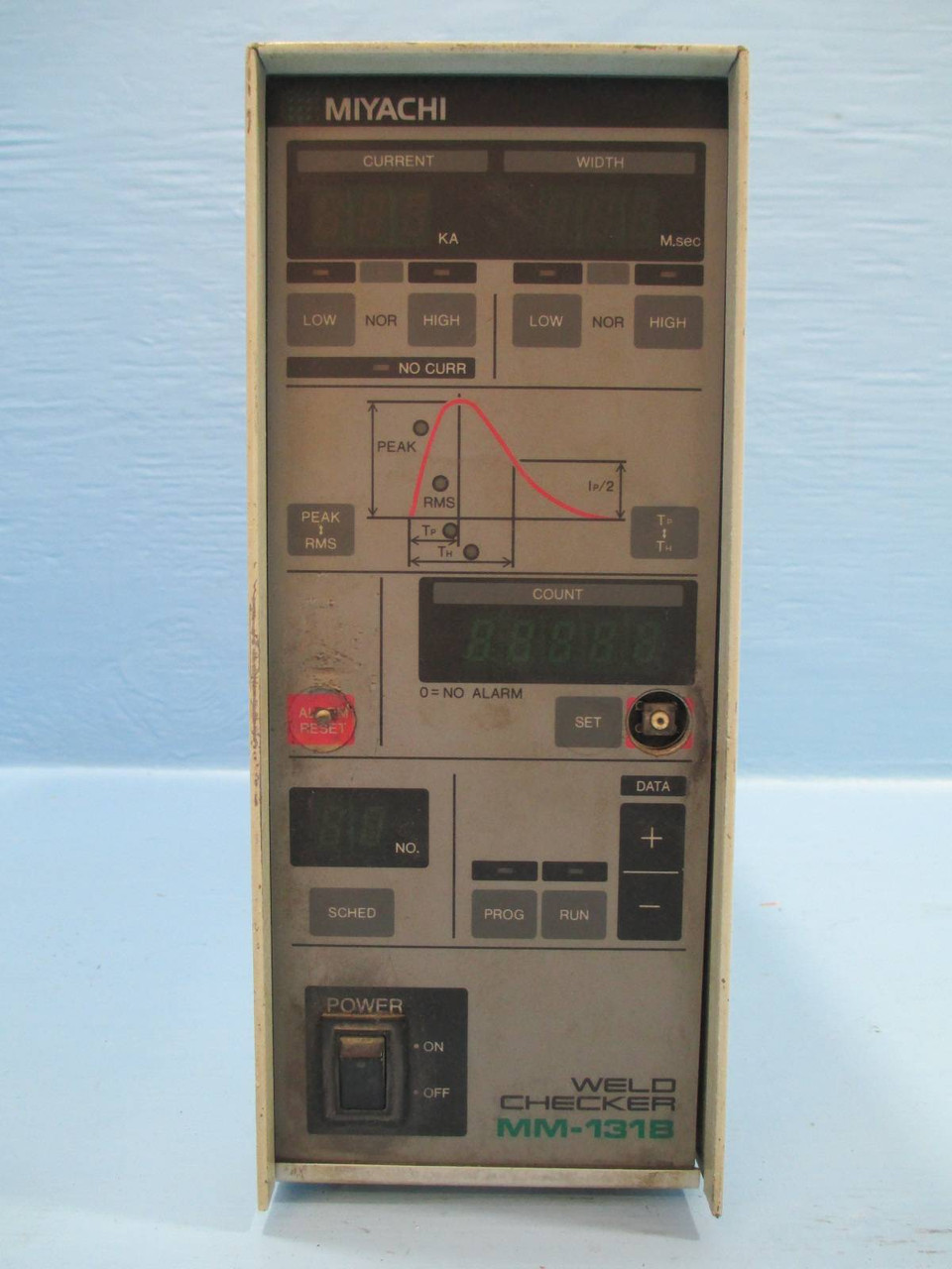 Miyachi Weld Checker MM-131B Module MM131B Unitek MM-1318 Technos MM1318 120V (NP0197-5)