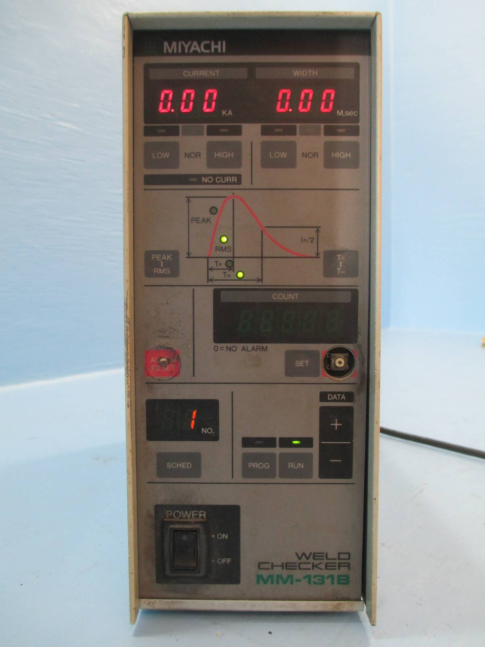 Miyachi Weld Checker MM-131B Module MM131B Unitek MM-1318 Technos MM1318 120V (NP0197-5)