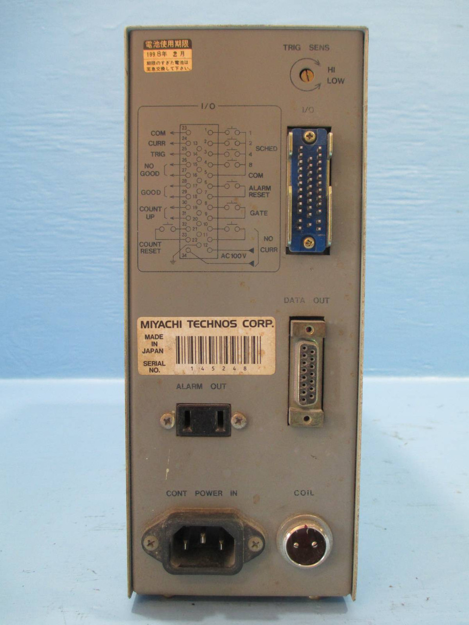 Miyachi Weld Checker MM-131B Module MM131B Unitek MM-1318 Technos MM1318 120V (NP0197-5)
