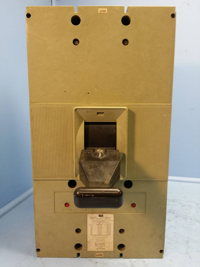 FPE Federal Pacific NP632000 2500 Amp Breaker w/ 800 A Trip NP031080 NP Frame (EM0243-2)