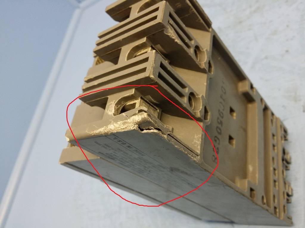 Westinghouse HF3070 70 Amp De-Ion Circuit Breaker Mark 75 Cutler Hammer 70A flaw (EM0270-1)