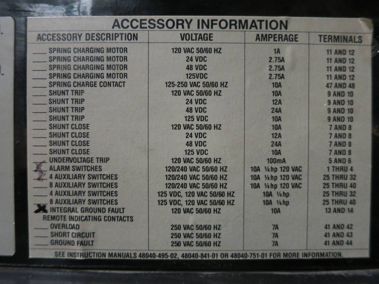 Square D SEMG04 LSG SS Trip 800A Frame 400A Sensor w 200A RP Breaker SED36400 SE (PM0444-3)