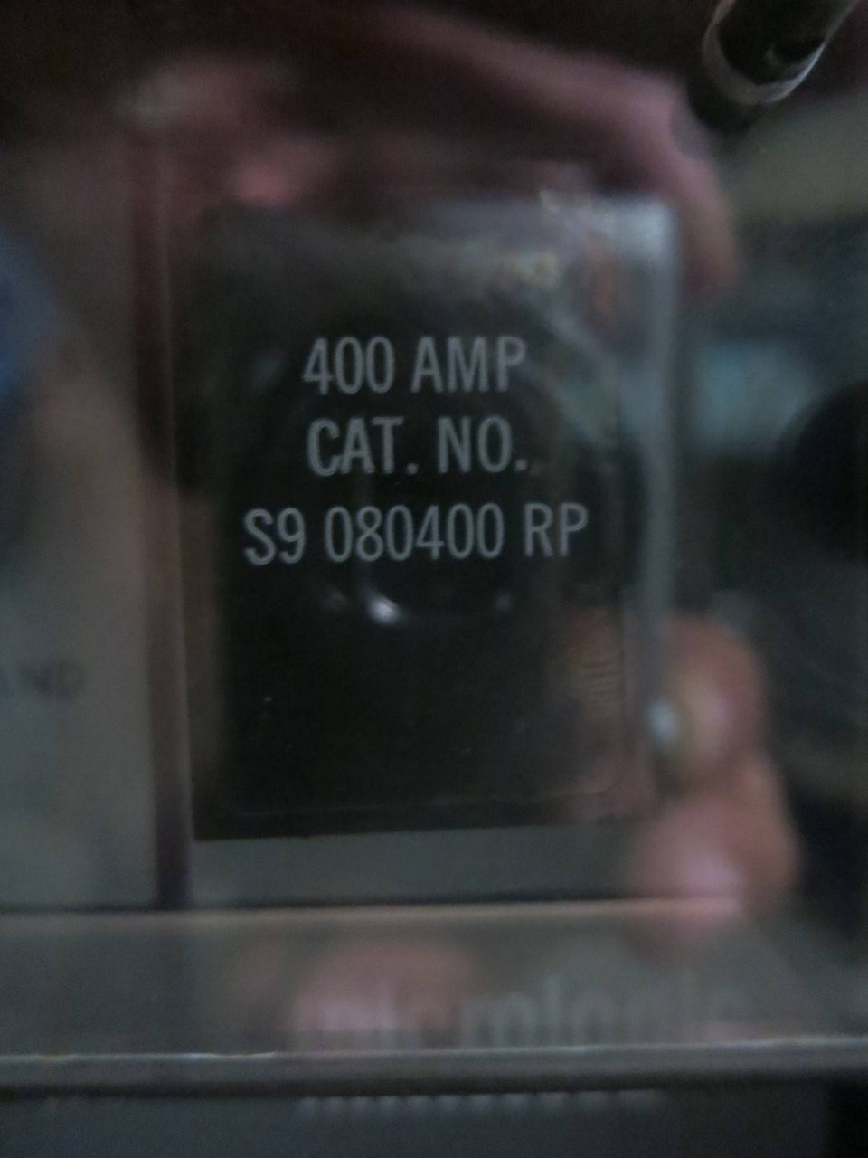 Square D SEMG08 LSG SS Trip 800A Frame & Sensor w 400A RP Breaker SED36800LSG SE (PM0446-1)