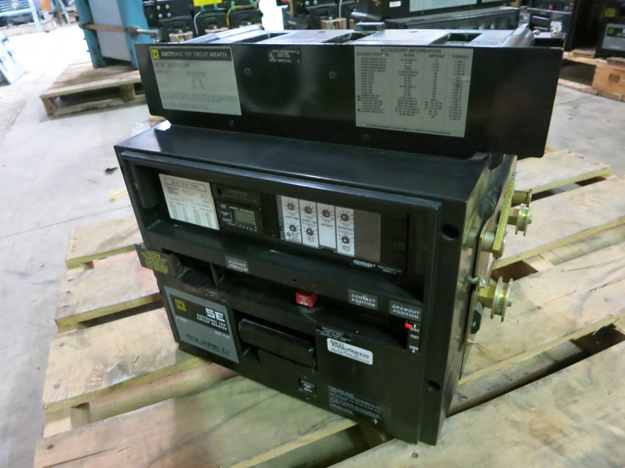 Square D SEM36400LSGA4 LSIG 400A Frame/Sensor/RP Breaker SED36400LSG SE SEMG08 (PM0448-1)