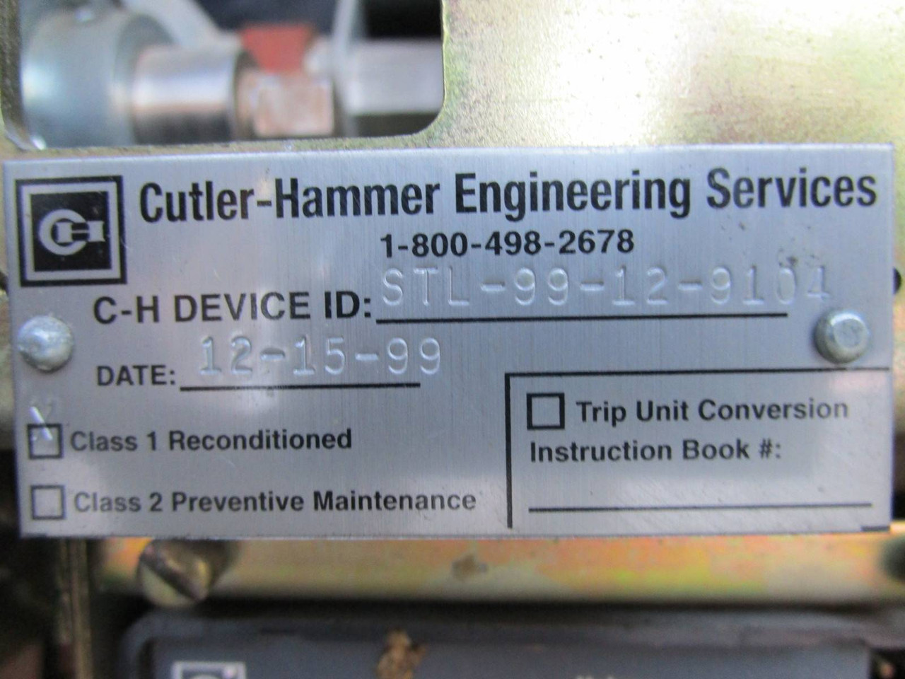 GE AKR-4A-30 800A Air Circuit Breaker LI Digitrip RMS 810 S81LI 600 Rating Plug (NP0239-2)