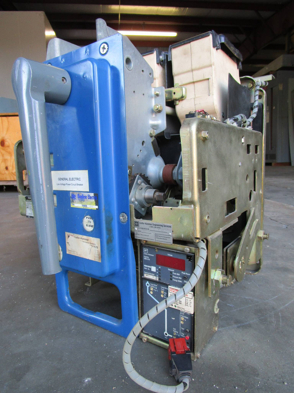 GE AKR-4A-30 800A Air Circuit Breaker LI Digitrip RMS 810 S81LI 600 Rating Plug (NP0239-2)