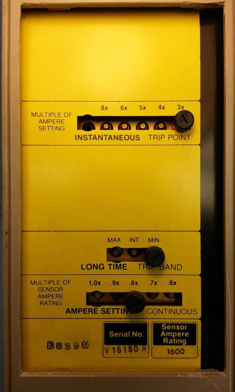 General Electric TPSS5616B 1600A Power Break Circuit Breaker TPSS5616 1600 Amp (EBI1923-1)