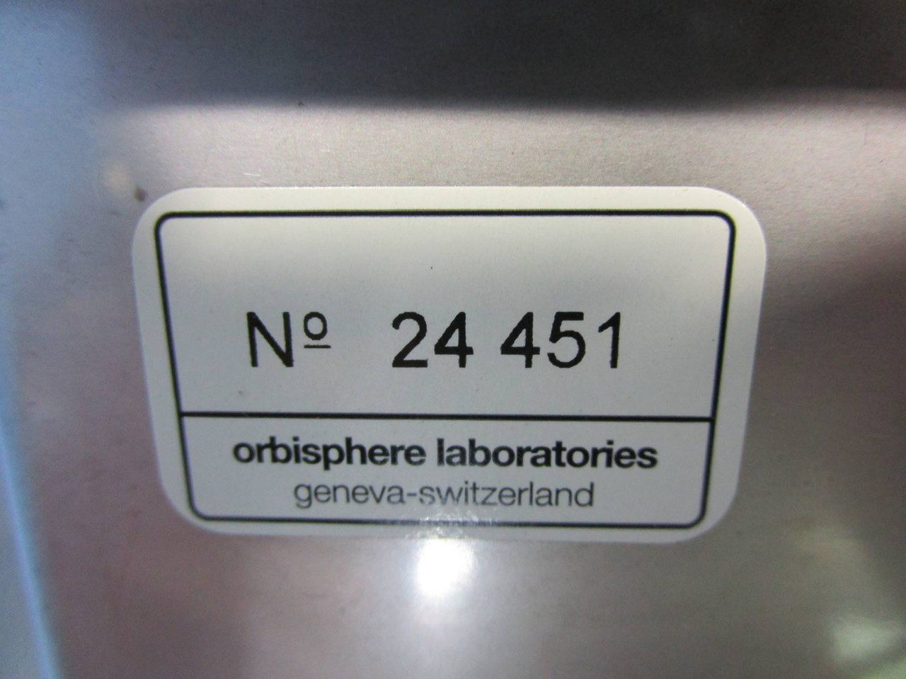 Orbisphere Laboratories Analyzer 3600/330.E Oxygen Controller Ozone Analyser (NP0251-2)