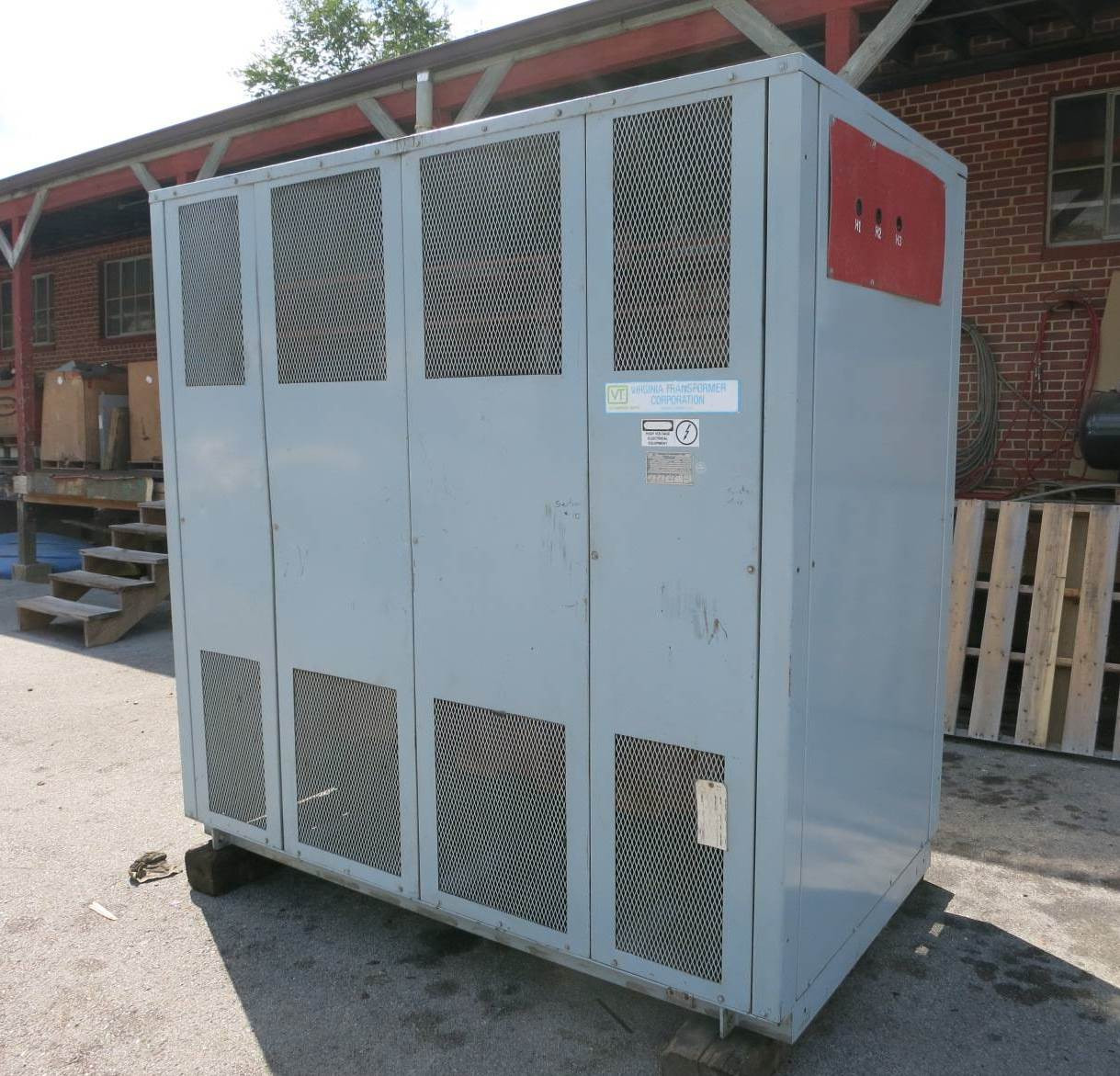 Image of Virginia 1250 kVA 13125-11875 Delta - 4160Y 341250B501 Transformer 12470 1250kVA