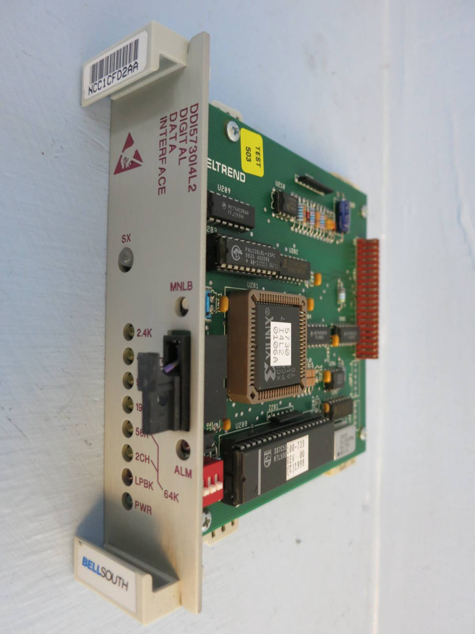 Image of Teltrend DDI5730I4L2 Digital Data Interface PLC Bellsouth Simplex DDI573014L2