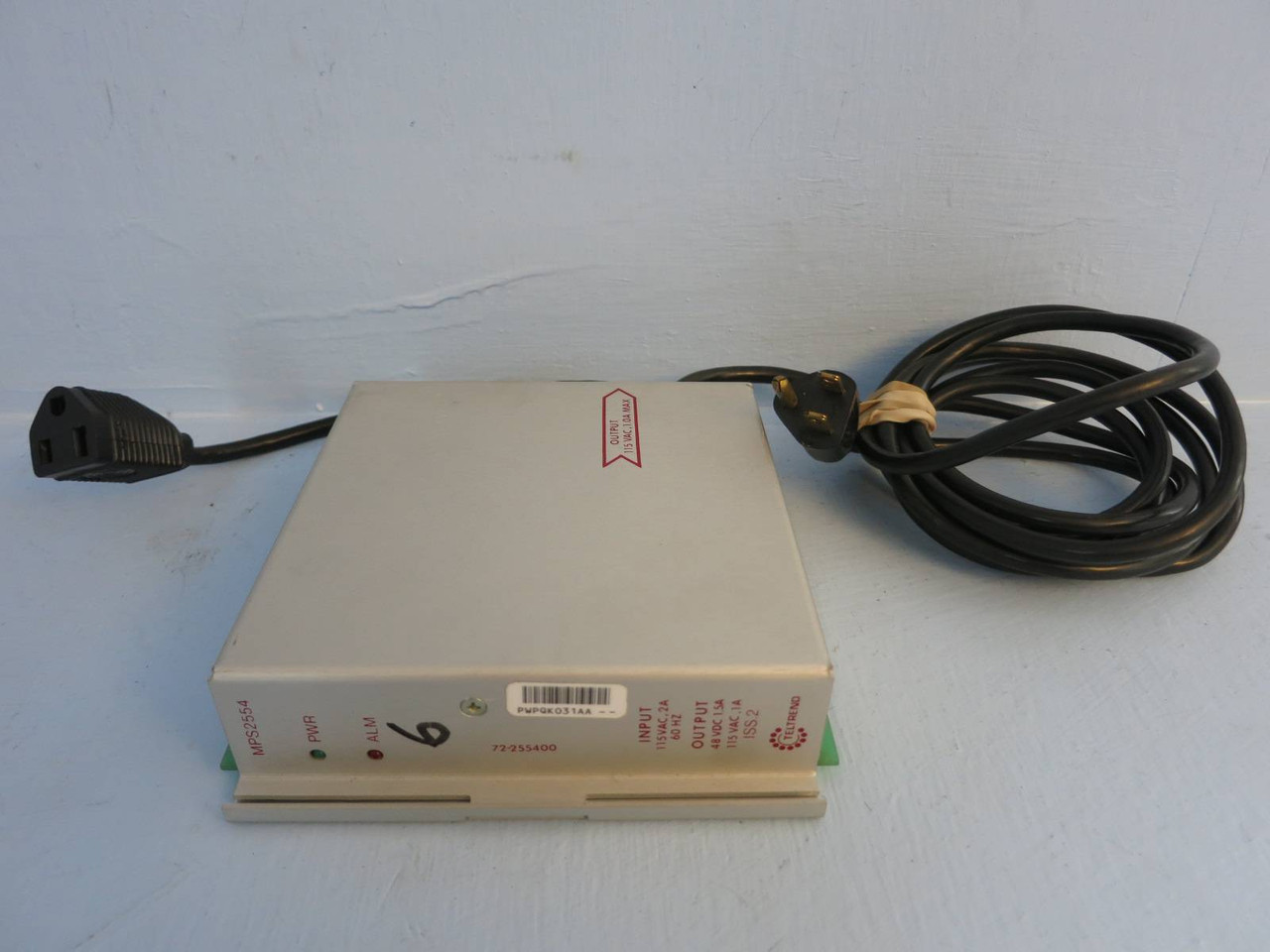 Image of Teltrend MPS2554 Iss. 2 Power Supply Module PLC Bellsouth Simplex 100-0250 Tower