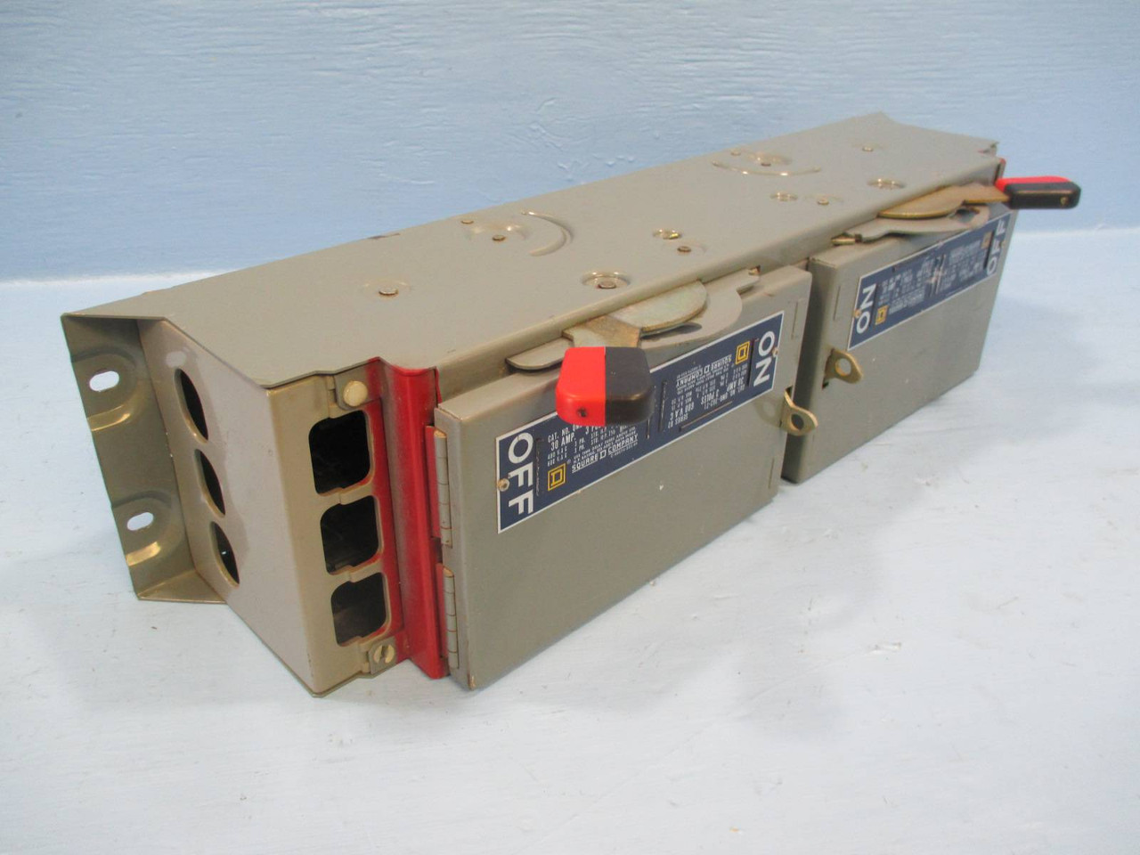 Square D QMB-362-T1 QMB 30 Amp 600 VAC Fusible Branch Switch D2 Series QMB362T1 (TK0273-131)
