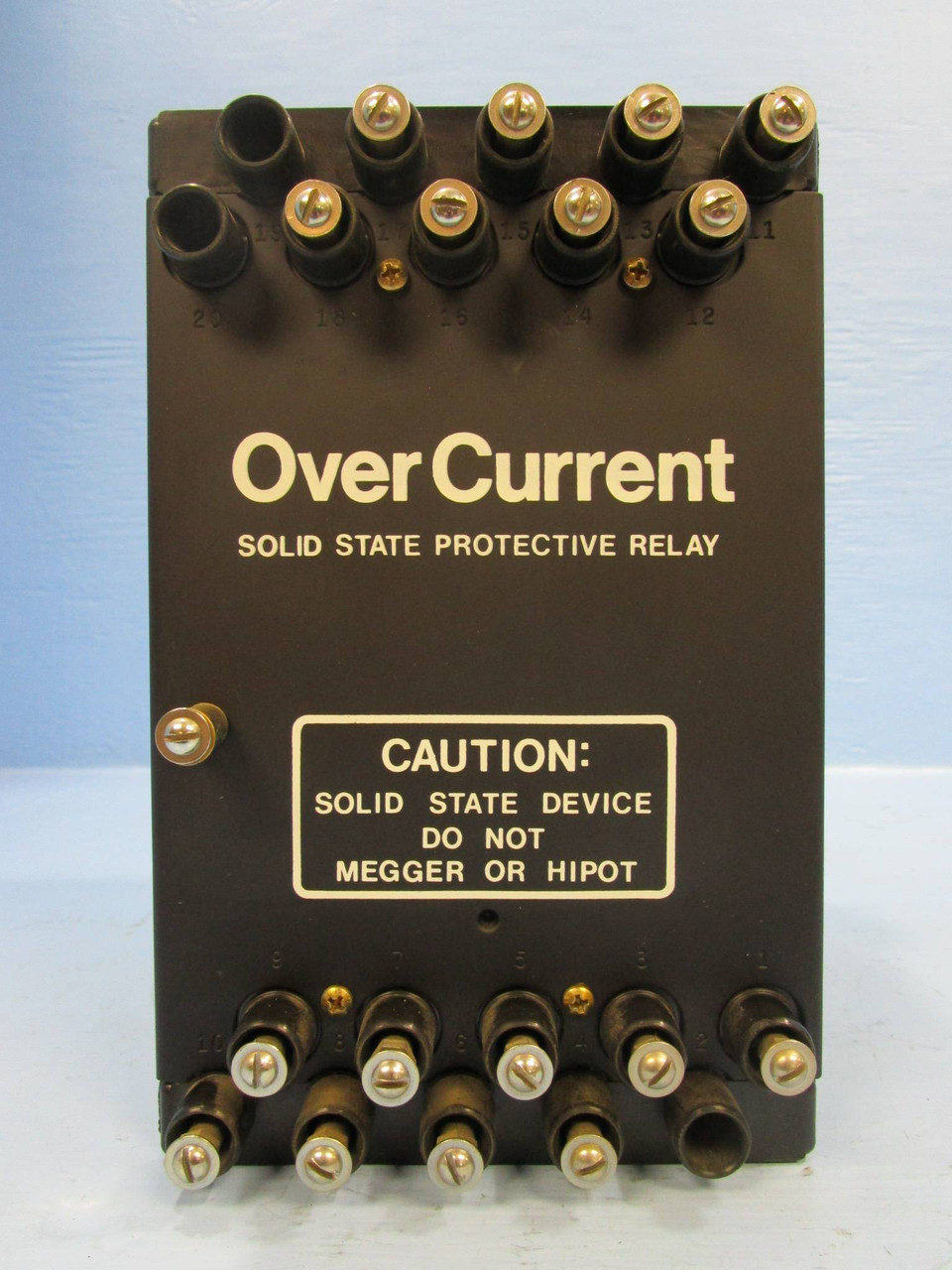 Basler Electric BE1-51/27C Overcurrent Relay P1E Z1R A0N0F BE151/27C BEI-51 3 PH (NP0324-1)