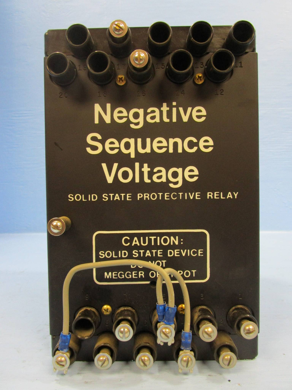 Basler Electric BE1-47N Negative Sequence Relay E3F A1R C2S0F BE147N BEI-47 (NP0326-2)