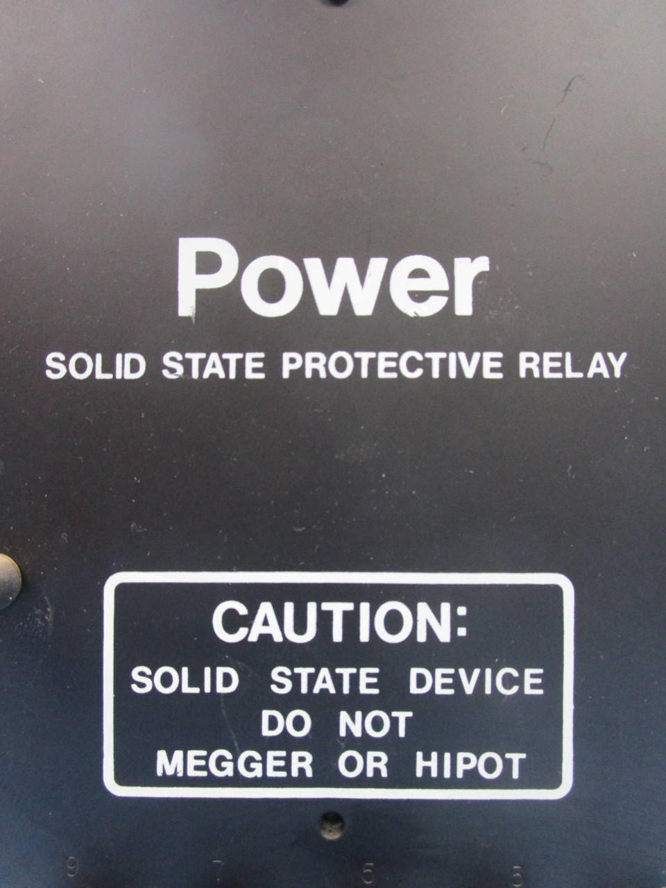 Basler Electric BE1-32R Power Solid State Relay E2E E1R A0N0F BE132R BEI-32 R BE (NP0328-2)