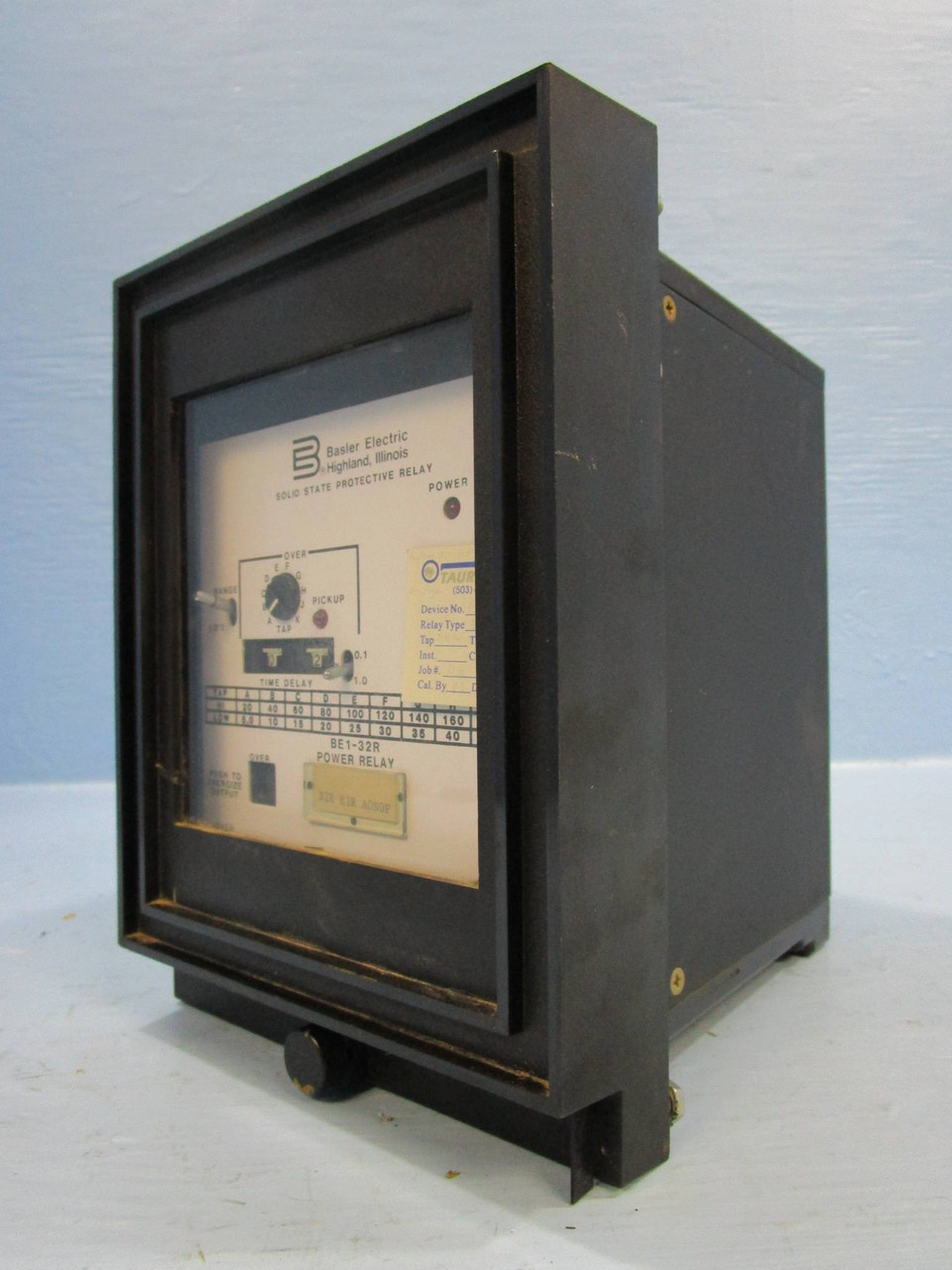 Basler Electric BE1-32R Power Solid State Relay E2E E1R A0N0F BE132R BEI-32 R BE (NP0328-2)