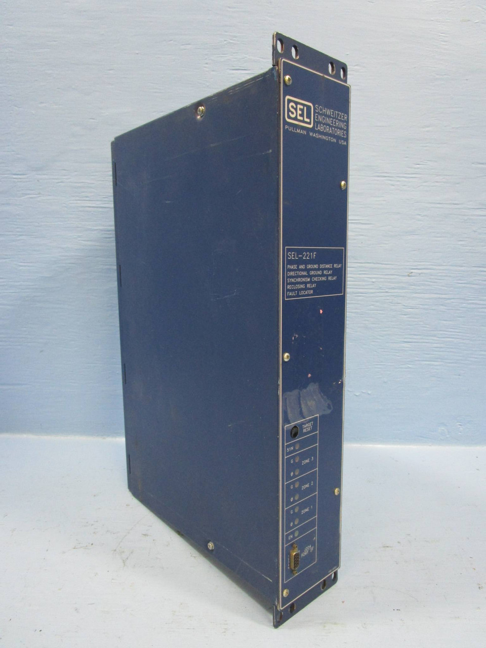 Schweitzer Engineering SEL-221F Phase Distance Fault Locator Relay SEL221F (NP0336-20)