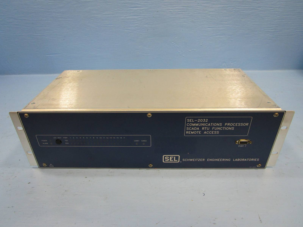 Schweitzer Engineering SEL-2032 Communications Processor Relay SEL2032 SCADA RTU (NP0339-19)