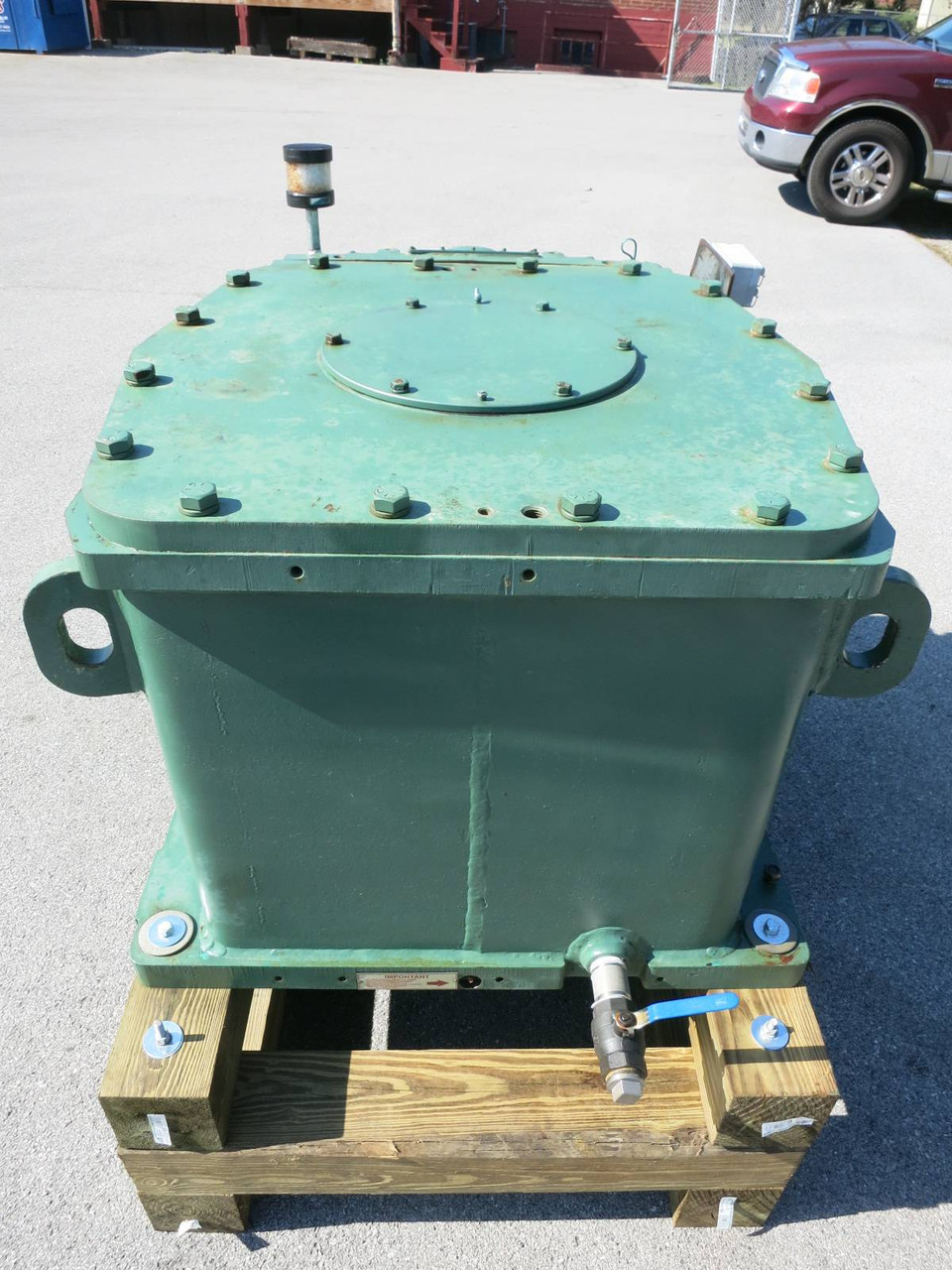 Lightnin / SPX Mixer Model: 782-Q-100, Yr 2012, 100HP, 25 RPM, Ratio ...