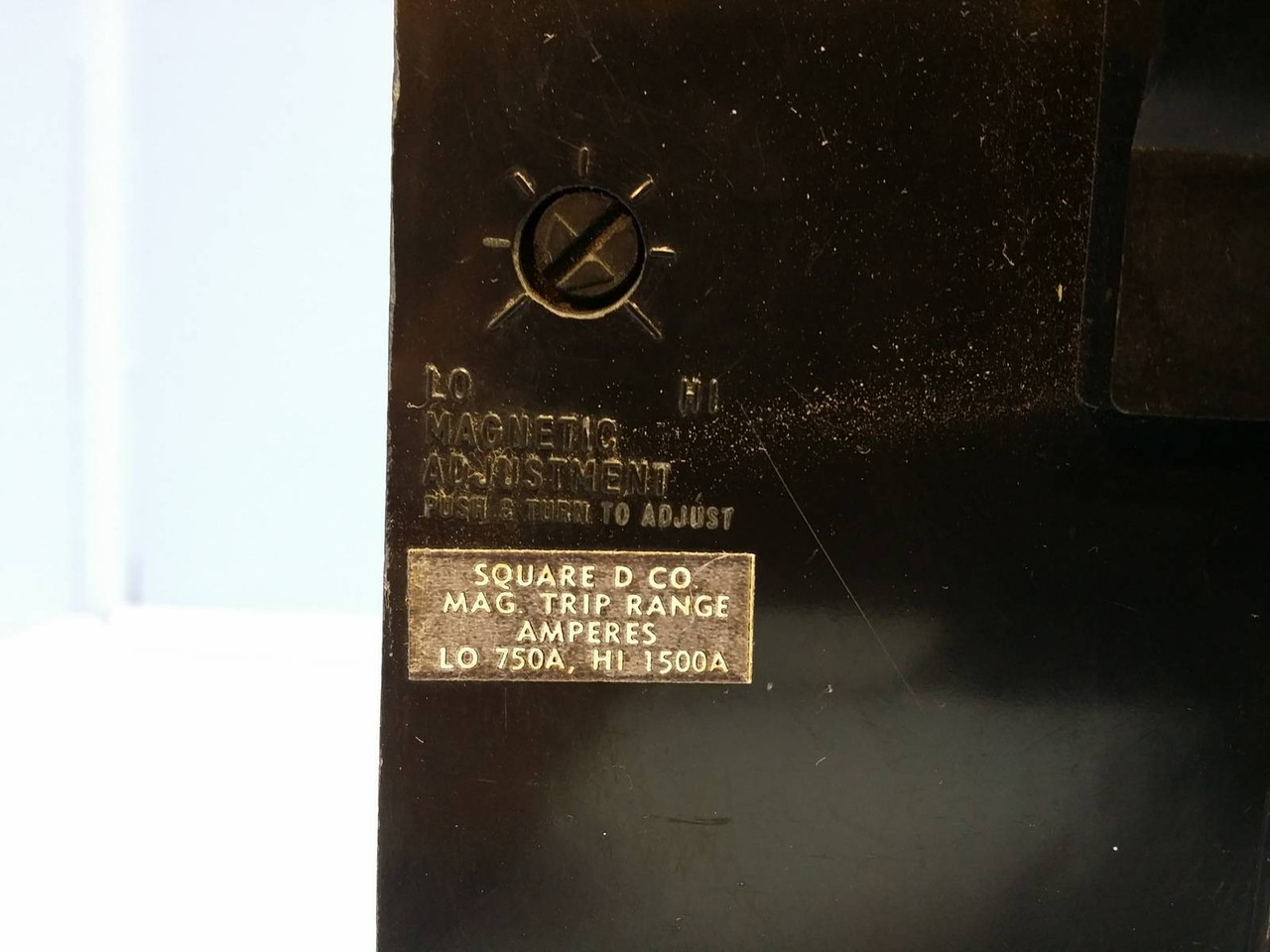 Square D IKL34150 150A Circuit Breaker Black 480V Type IKL-34150 100,000 150 Amp (EM0490-2)