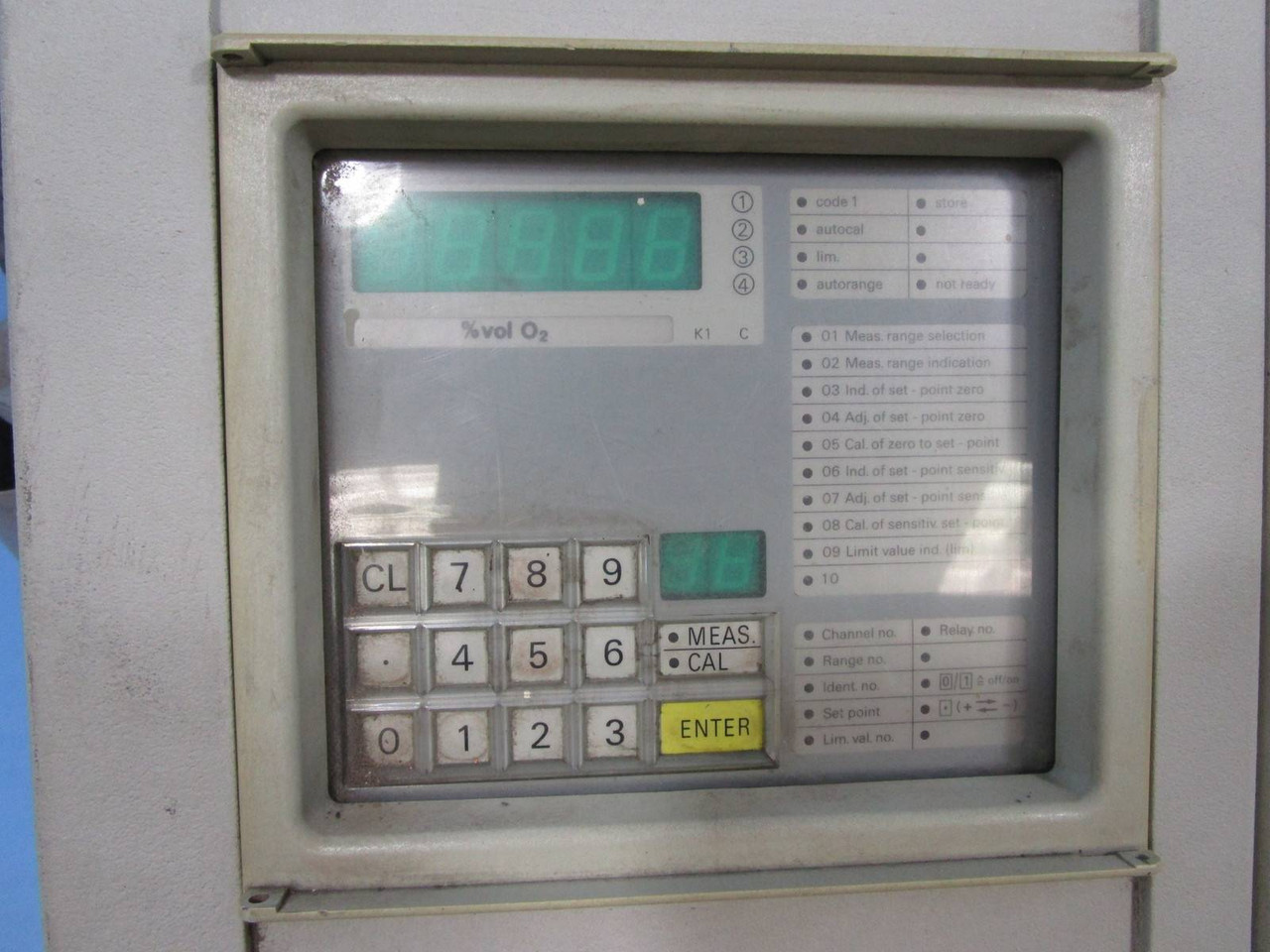 Siemens Oxymat 5F 7MB1010-0BE10-0BC1 Oxygen Analyzer 5 F Butanol XJHA (NP0411-1)