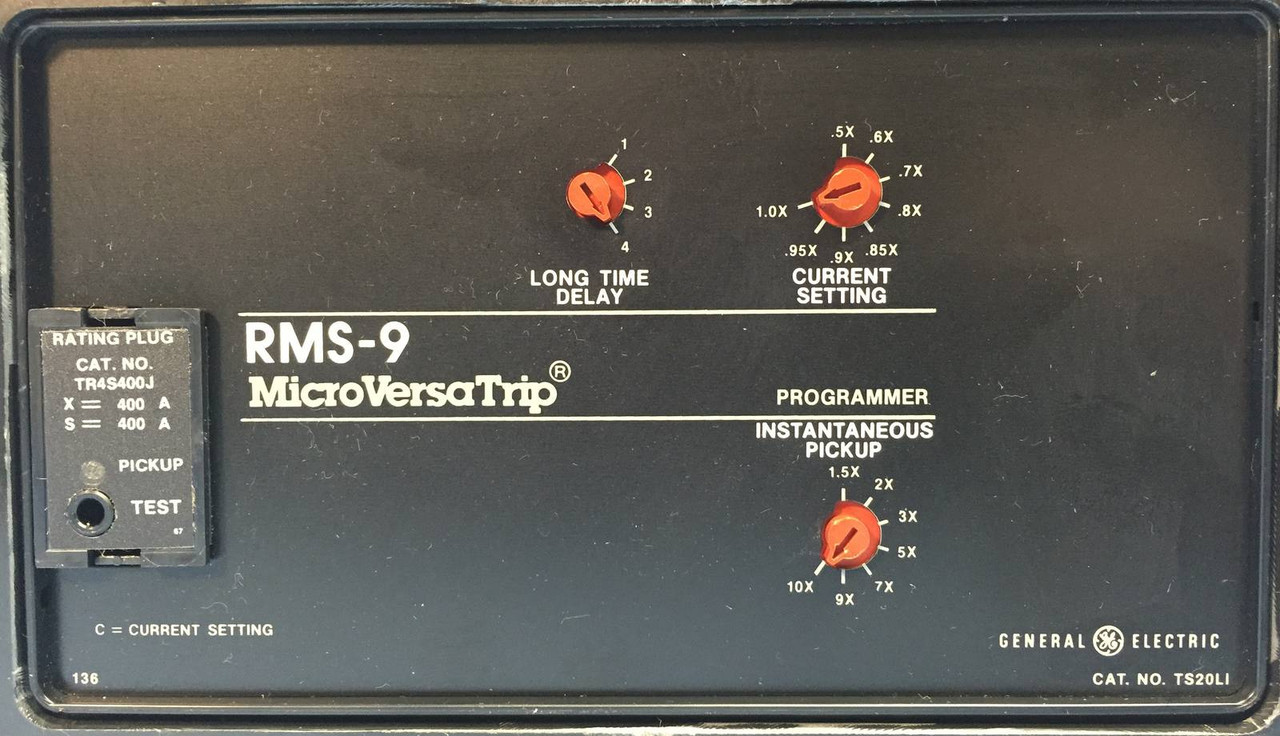 GE TJH4SS 400A Hi-Break Circuit Breaker w/ 400 Amp Plug 3P General Electric (EM0576-1)