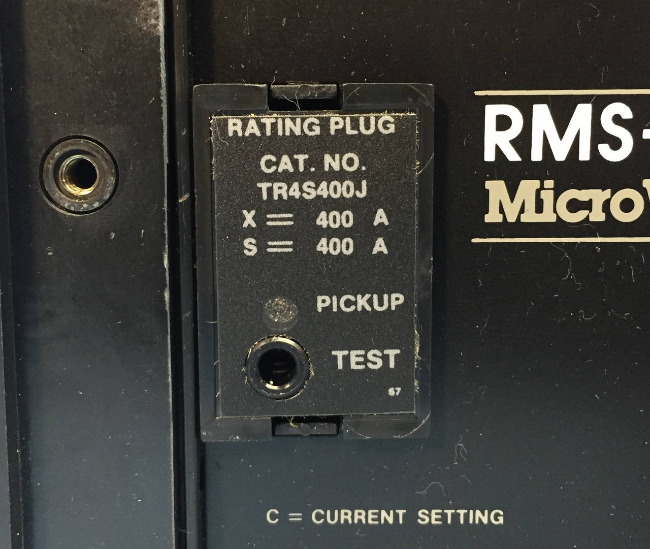 GE TJH4SS 400A Hi-Break Circuit Breaker w/ 400 Amp Plug 3P General Electric (EM0576-1)