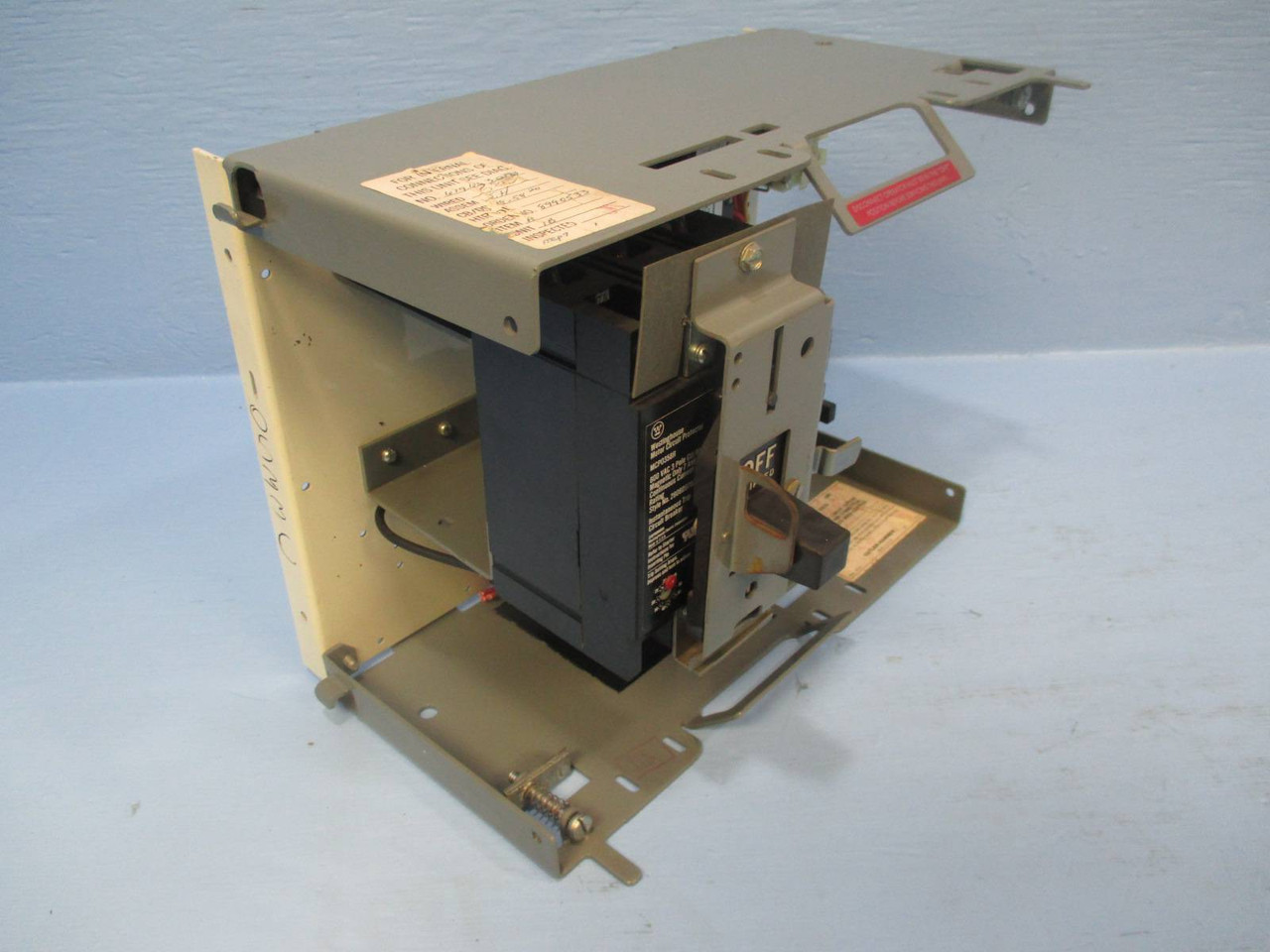 Cutler Hammer CH F10 Unitrol Sz Size 1 Starter 7 Amp Breaker MCC MCCB Bucket 12" (TK0345-3)