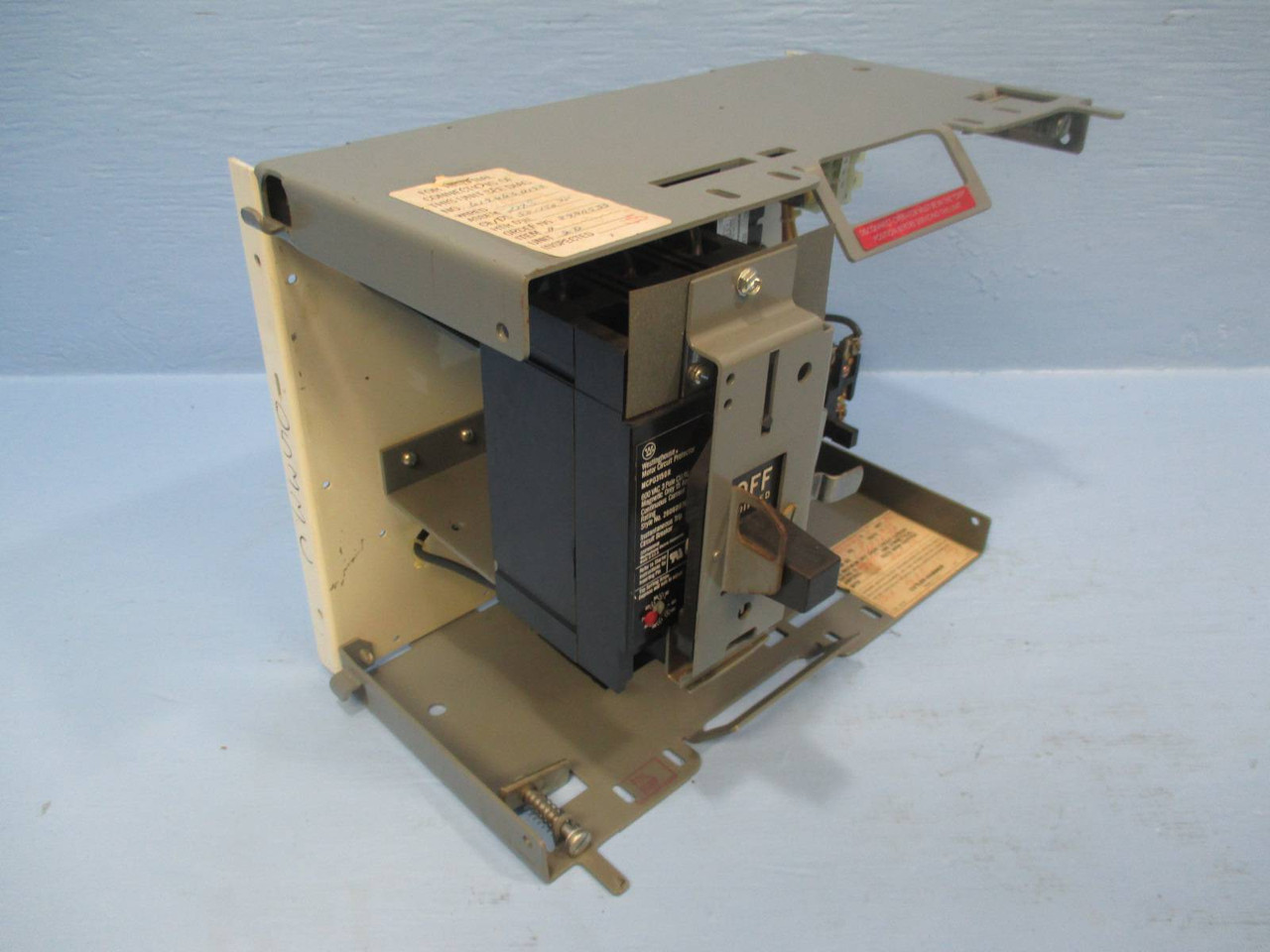 Cutler Hammer CH F10 Unitrol Size 1 Starter 15 Amp Breaker MCC MCCB Bucket 12" (TK0346-5)