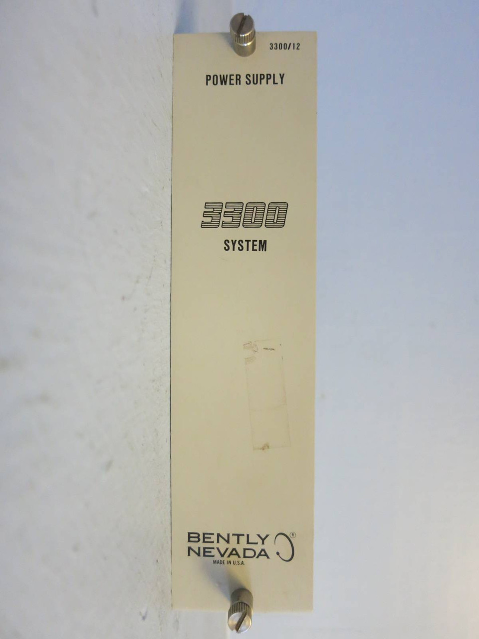 Bently Nevada Power Supply 3300/12-01-20-00 PLC PWA88219-01 78591-01A Bentley (PM0753-1)