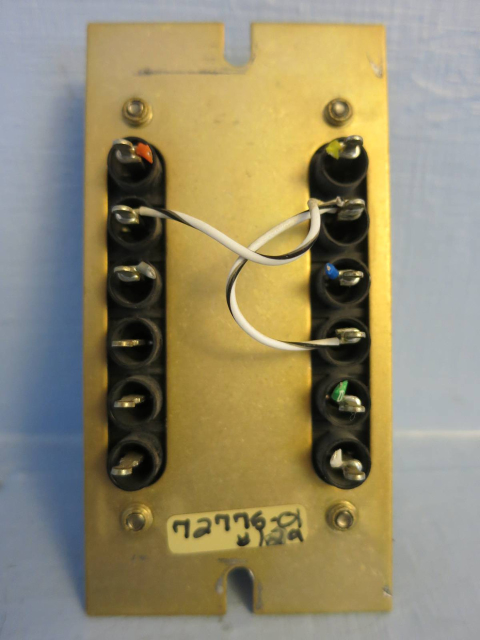 Bently Nevada 72776-01 Wiring Terminal Board PLC Bentley 72776-01 129 (PM0713-2)