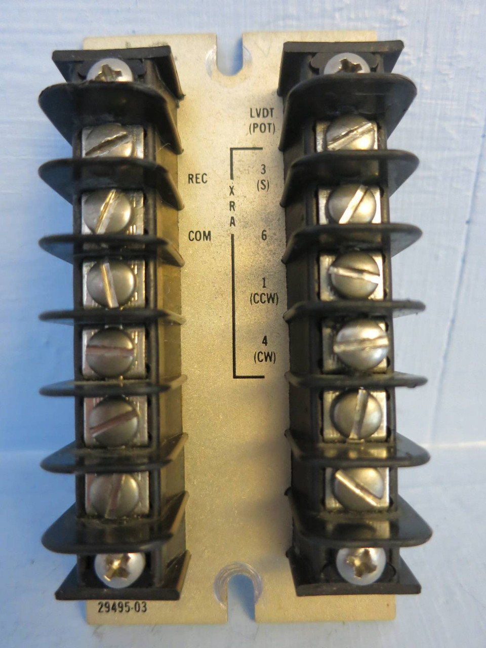 Image of Bently Nevada 29495-03 Wiring Terminal Board PLC Bentley 2949503