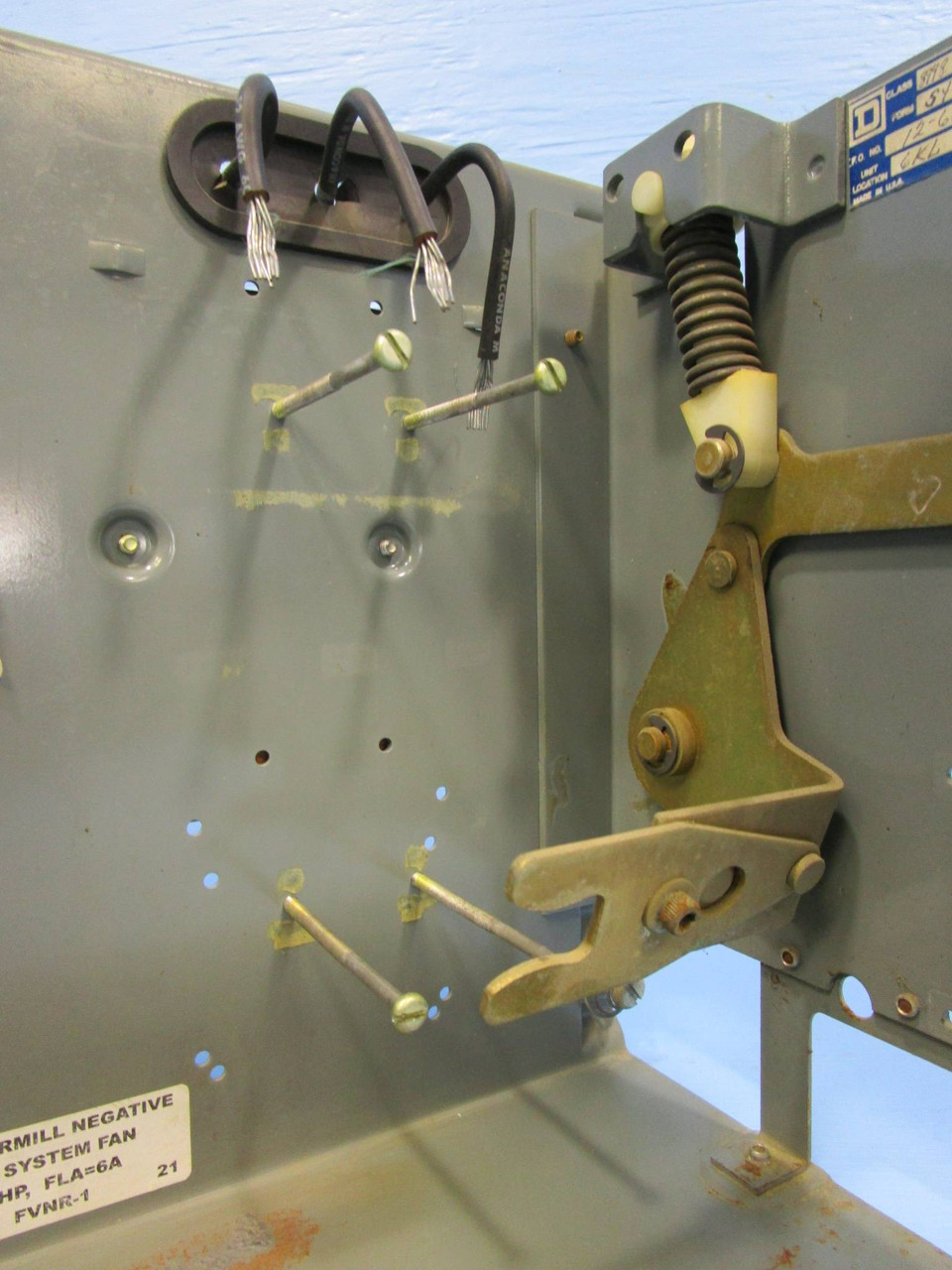 Square D Model 4 30 Amp MCC Motor Control Breaker Feeder MCC Bucket 30A 12" Mod (NP0435-4)