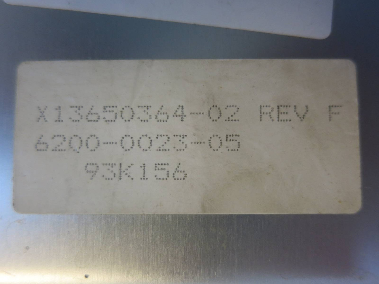 Trane X13650364-02 Rev F 6200-0023-05 Chiller PLC Control Module X1365036402 (PM0778-1)