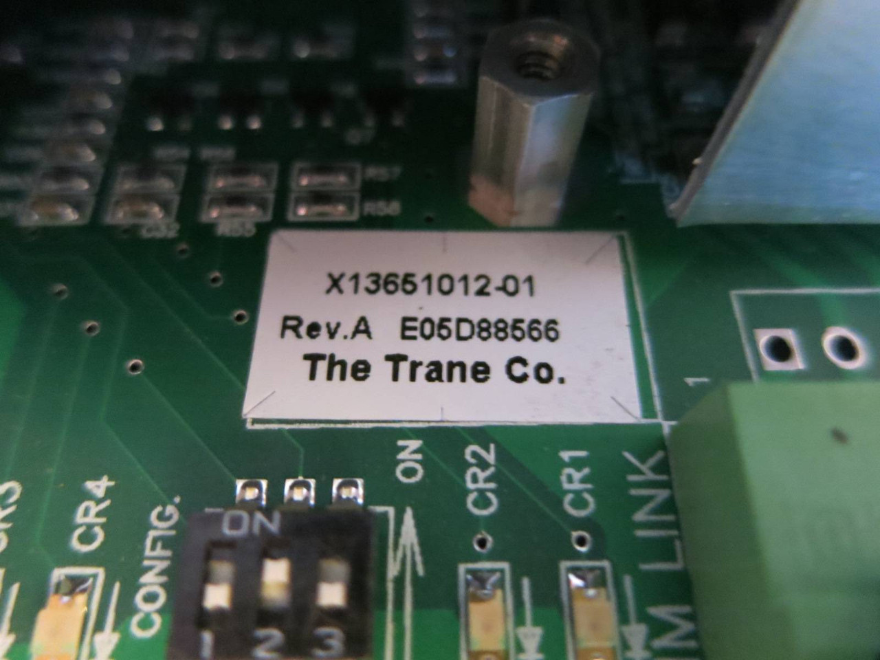 Trane X13651012-01 Rev A E05D88566 Chiller PLC Control Module X1365101201 (PM0795-1)