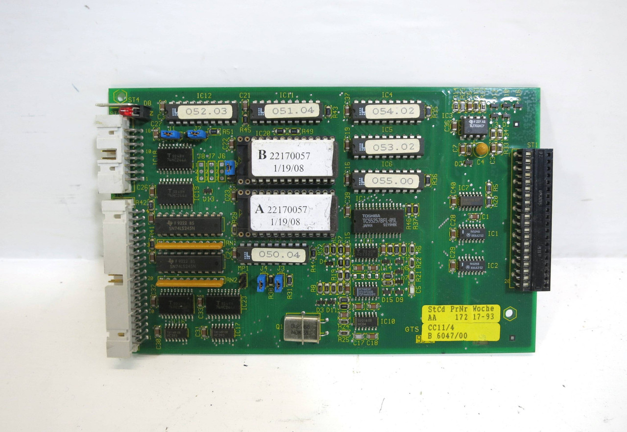 Image of bachmann electronic CC 11/4 E06048/00 003 PLC Module gb bachman B 6047/00 CC11/4