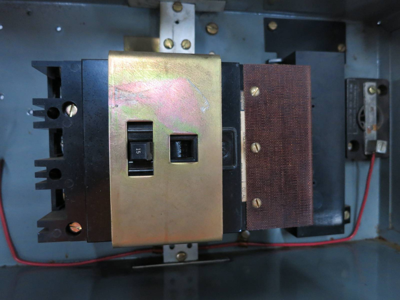 Westinghouse BPIN-A226AEAAN 15A Breaker/18A 5 Pole Contactor Busplug 47-E-2533 (PM0821-24)