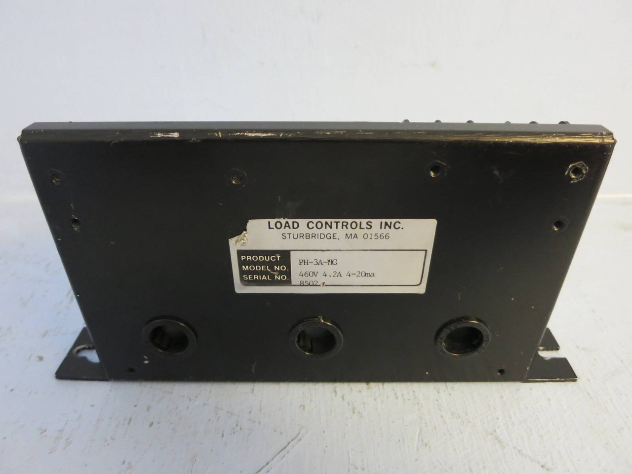 Load Controls Incorporated PH-3A-HG 460V 4.2A 4-20ma Module Transducer CT PLC (PM0826-1)