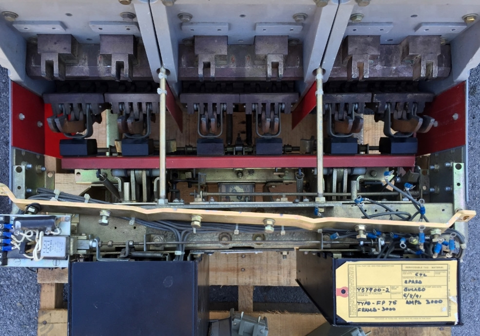 FPE Federal Pacific FP75-3000 3000 Amp Air Power Circuit Breaker FP-75 DO 3000A (EM0635-1)