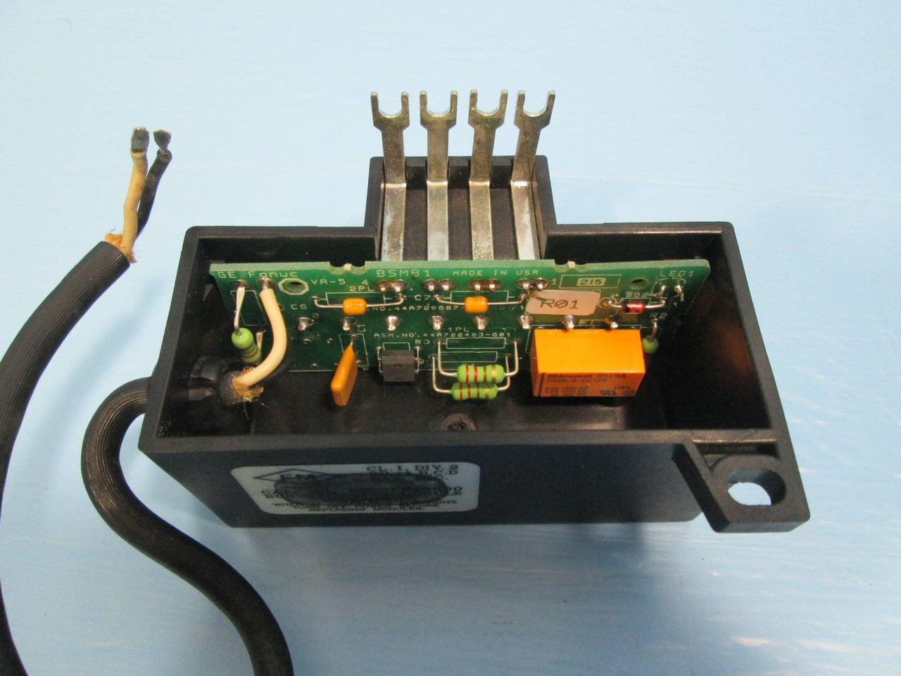 GE Fanuc ABB 6203FP10800A-C B Mod 300 Switching Module 6203FP10800A  24/48 VDC (NM0037-6)