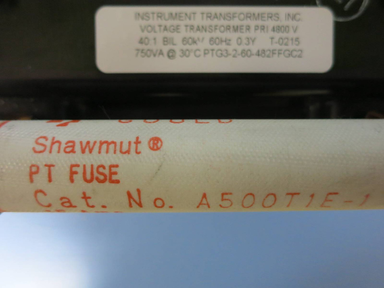 Instrument PTG3-2-60-482FFGC2 750VA 4800V 40:1 Control Power Voltage Transformer (PM0866-1)