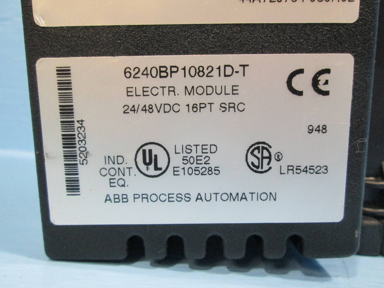 ABB 6240BP10821D-T Taylor MOD 300 Module 6231BP10821DT PLC Analog (NM0041-6)